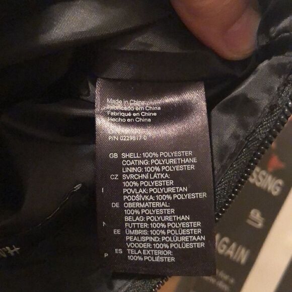 H&M Faux Leather Black Mini Moto Cross Body - Picture 6 of 10